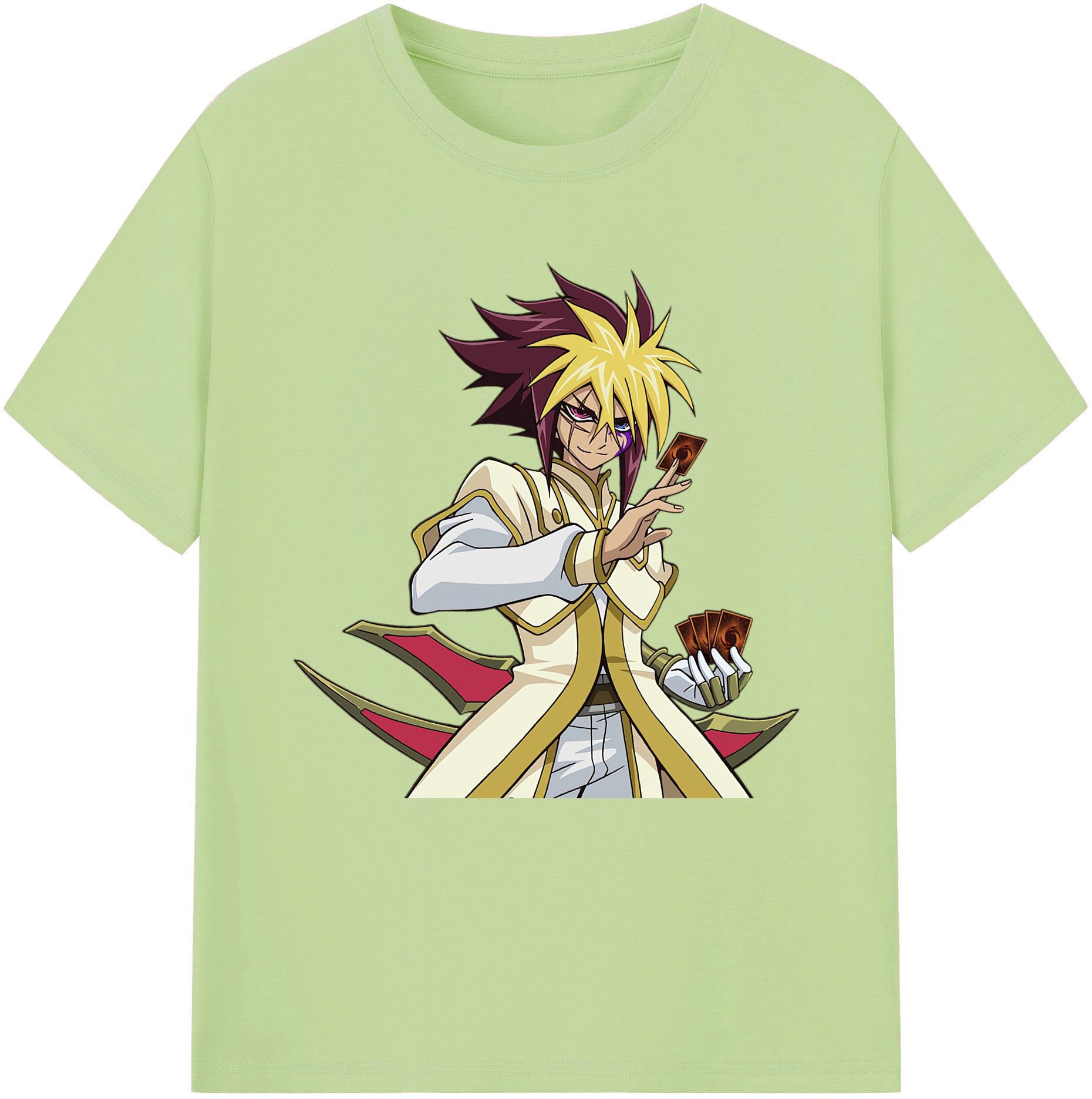 （画像用） 遊☆戯☆王 Yu-Gi-Oh! 綿100％半袖Tシャツ（フロントプリント）
